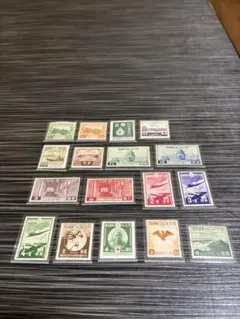 五銭切手『朝日と戦闘機』及び『二次昭和東郷』七銭切手多数 五銭切手『朝日と戦闘機』及び『二次昭和東郷』七銭切手多数 - メルカリ