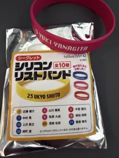 SoftBank HAWKS シークレットシリコンリストバンド 柳田悠岐