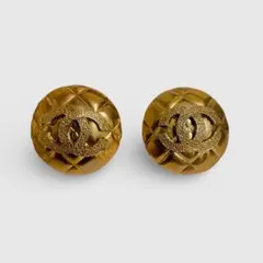 CHANEL ココマーク ヴィンテージ イヤリング 3cm