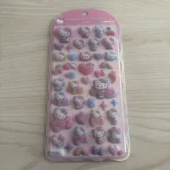 【即日発送】サンリオ　コットンパフィーシール 　 ハローキティ　ヒョウ柄 正規品