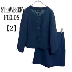 STRAWBERRY FIELDS ノーカラースカートセットアップ
