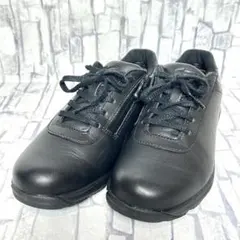 美品✨ミズノ LD40VISW ウォーキングシューズ ブラック 22.5cm
