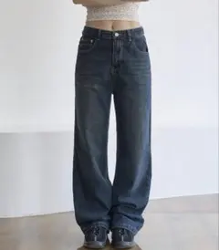 UNE MANSIONデニムs ダークブルー