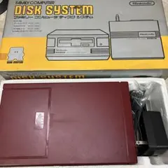 任天堂 ファミリーコンピュータ ディスクシステム 本体・箱・説明書付き　ジャンク