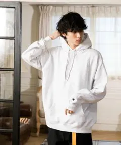 新品未使用◇ Champion ビッグシルエットプルオーバーパーカー