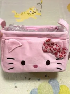 ハローキティ　仕切り付き収納ケース　しまむら
