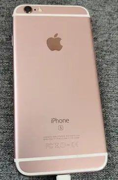 美品　機能不良なし　iPhone 6s 128GB ローズゴールド