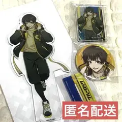 ブルーロック 蜂楽廻 タクティカル アクリルスタンド 缶バッジ アクキー