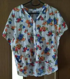 GLOBAL WORK レディース ブラウス Sサイズ 花柄