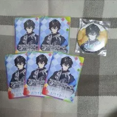 アクシア・クローネ にじさんじチップス vol.3 カード 缶バッジ