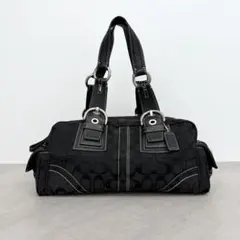 極美品 COACH コーチ 10078 シグネチャー ソーホー トートバック