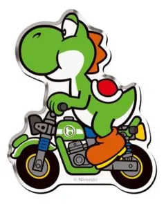 マリオカート　ワールド　キャラマグネッツ　⑥ヨッシーＡ