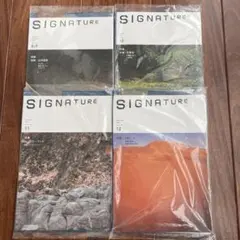 SIGNATURE 4冊セット　ダイナースクラブ