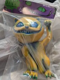 新品未開封　かっこわらい雑貨店　黄色いTAMA 　タマ　ソフビ決起集会　ソフビ