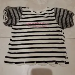 après les cours（アプレレクール） ストライプ Tシャツ 110のサムネイル