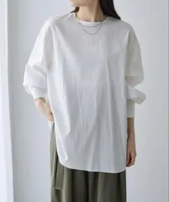 pual ce cin 万能レイヤード プルオーバーブラウス