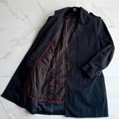 美品◆EPOCA UOMO ライナー ベルト付 トレンチコート Lサイズ 紺