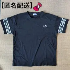 【新品タグ付】サンリオ　ハローキティ　半袖Tシャツ　ブラック