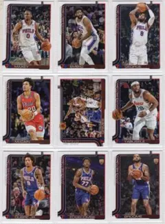 【1384】76ers Topps Flagship まとめ売り　11枚セット