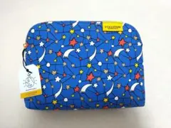 【新品未使用品】LOCCITANE ロクシタン コスメポーチ 星柄 (青)