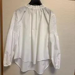 新品 タグ付き douceur リバティー ブラウス ペイズリー ソレイアード 