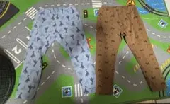 ユニクロ リラックスフィットレギンスパンツ 110 2枚セット 男の子