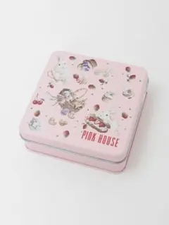 最終価格❗ピンクハウス❤️オリジナルクッキー缶サクラ色 - メルカリ
