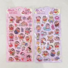 あ*な様 クレヨンしんちゃん　最新！ ボンボンドロップ 風シール　2枚 セット