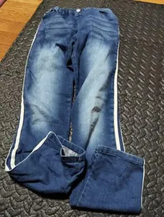 MPS デニムブルー ストレートパンツ