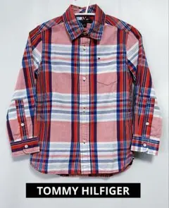 TOMMY HILFIGER 長袖チェックシャツ 6-7歳(120相当)