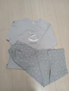 Sanrio Cinnamoroll パジャマ 上下セット グレー Mのサムネイル