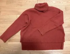 【即購入OK❗️】BEAMS LIGHTS テラコッタタートルネック セーター