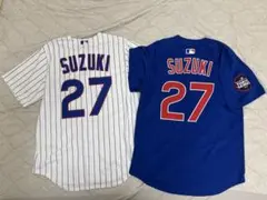 未使用　鈴木誠也 ユニフォーム　シカゴカブス　ホーム&ビジター　東京シリーズ
