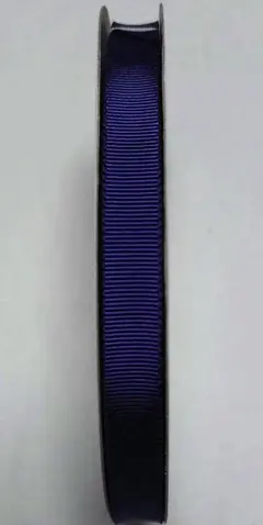 ☆高級グログランリボン☆12mm幅　2メートル　185番色　むらさき系