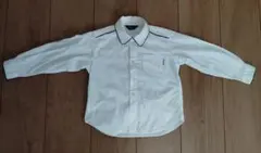 COMME CA ISM キッズ 長袖シャツ ホワイト 100A