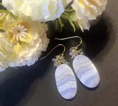 2025年最新】レースアゲートピアスの人気アイテム - メルカリ