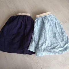 GU　130 キュロットスカート2点