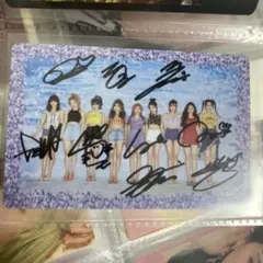 2025年最新】TWICE 全員 直筆サイン 入り 写真の人気アイテム