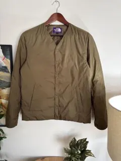2015年モデルTHE NORTH FACE ダウンカーディガン 茶M