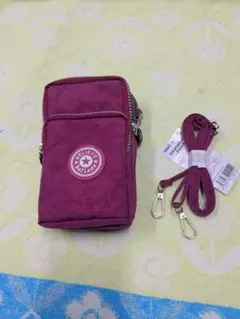 スマホショルダーバッグ ピンク