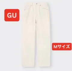 【えなり様用】GU ハイウエストストレートジーンズ Mサイズ ホワイト