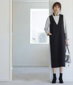 プラステ　ウォームリザーブ　ジャンパーワンピース