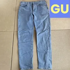 ストレッチスリムジーンズ 30インチブルー