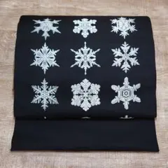 新品 リバーシブル 雪の結晶 着物 正絹 モノトーン 若松 袋帯 4991 2025年最新】雪の結晶 着物の人気アイテム - メルカリ