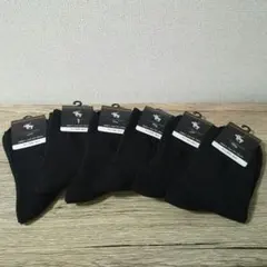 【GRANDPOLO REVOLUTION】黒色ショート丈ソックス♡6足セット