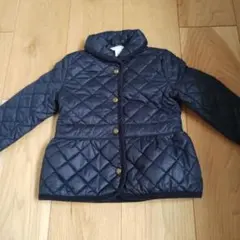 ネイビー キルティングジャケット 24M
