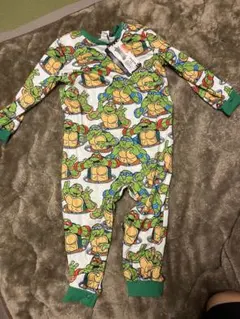 【新品未使用・美品】ミュータント　タートルズ パジャマ　2-3y アメコミ