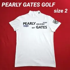 PEARLY GATES レディースモックネック ホワイト size 2