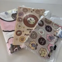 misdo Pokémon バスタオル　クリアファイル　エコバッグセット