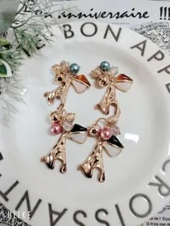 ❤11-35/国産コットンパール&高品質チャーム❤